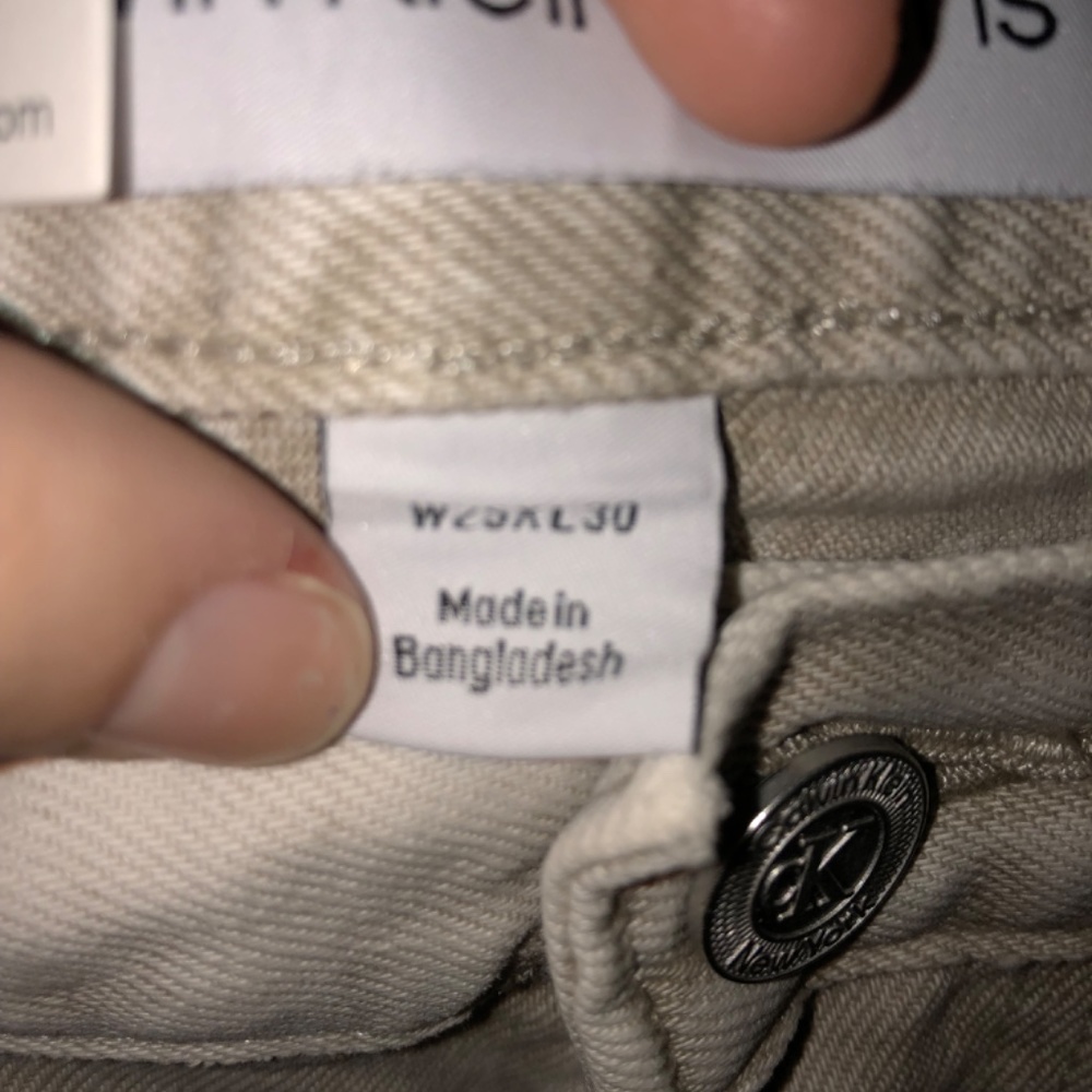 NWT Calvin Klein light wash jeans - Picture 7 of 9